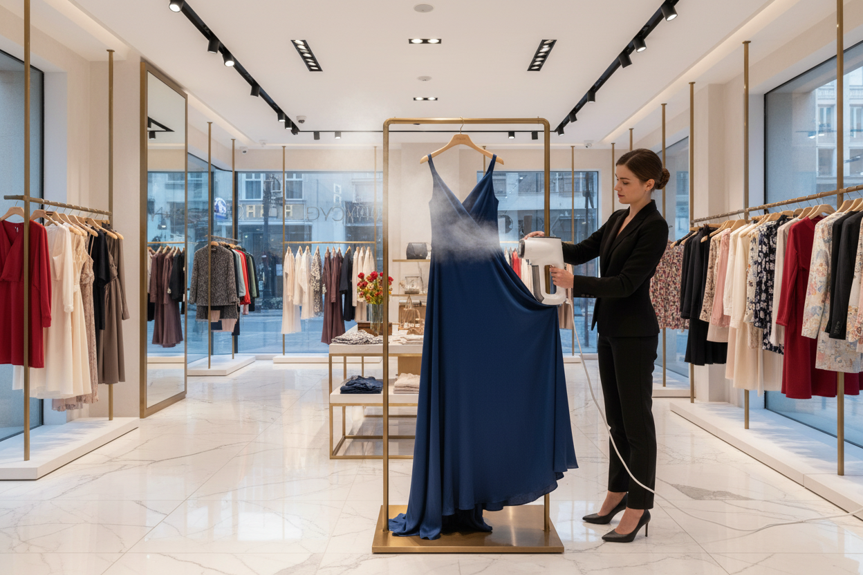Steamer in Boutique